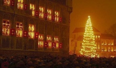 Gouda bij kaarslicht
